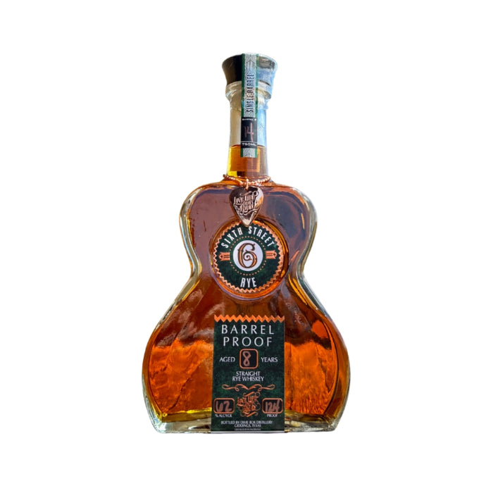 Sixth Street - 8 Year Barrel Proof Rye Whiskey