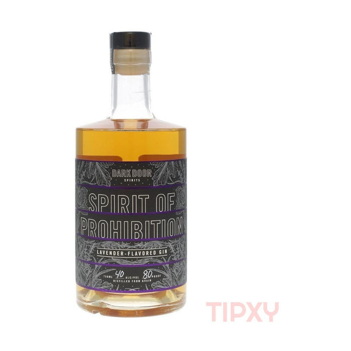 Dark Door Spirits - Spirit of Prohibition Lavender Flavored Gin - TIPXY