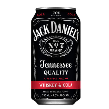 Jack Daniel's - Tennessee Whisky & Cola Ready to Serve Cocktail - TIPXY