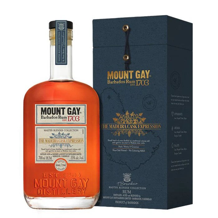Mount Gay Distillers - Barbados Rum 1703 The Madeira Cask Expressions Small Batch Master Blenders Collection #5 - TIPXY