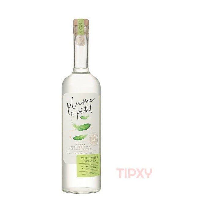 Plume & Petal - Cucumber Splash Vodka - TIPXY