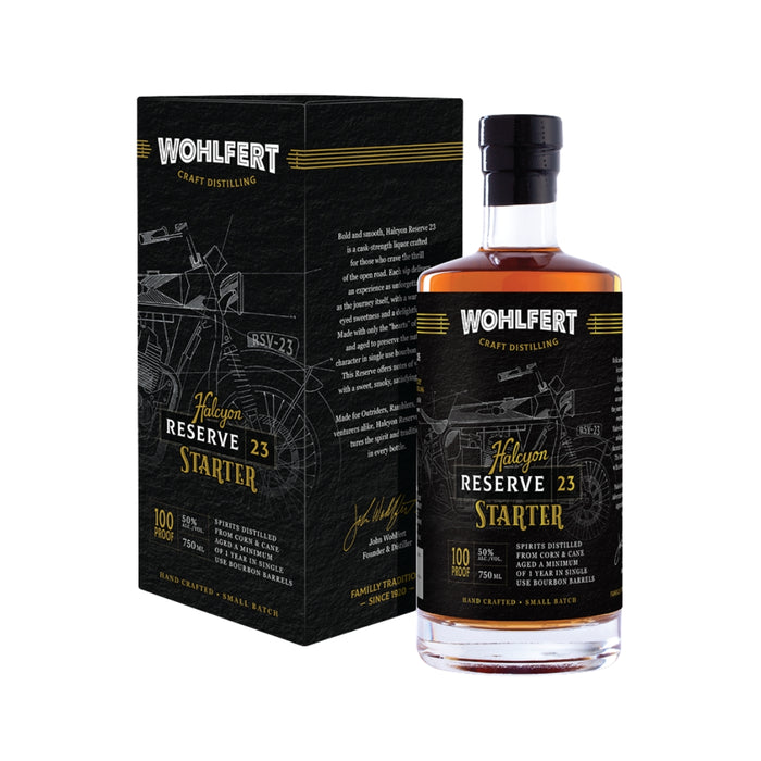 Wohlfert Craft Distilling - Halcyon Reserve 23 Cask Strength Corn Liqueur