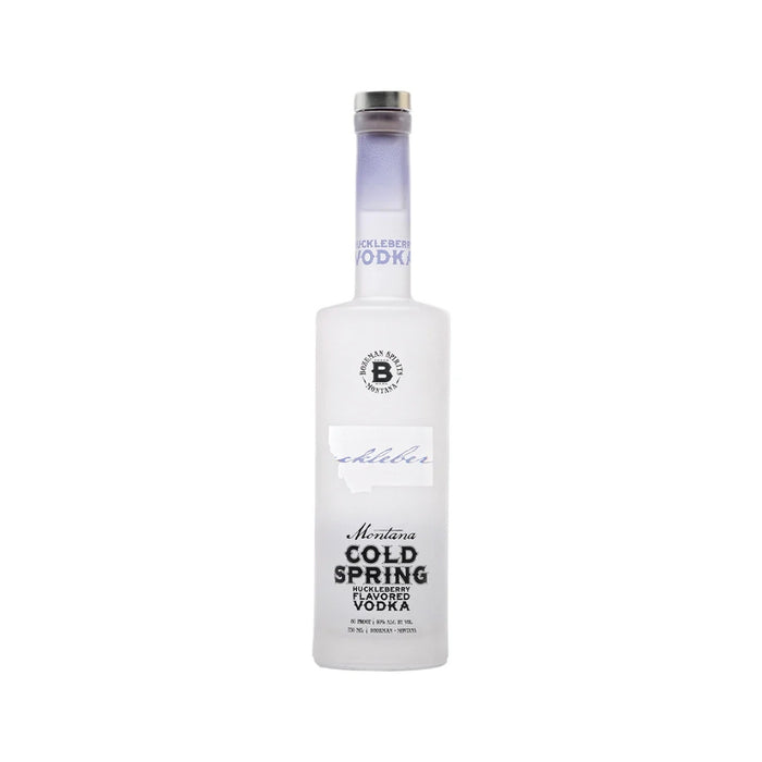 Bozeman Spirits - Montana Cold Spring Huckleberry Vodka - TIPXY