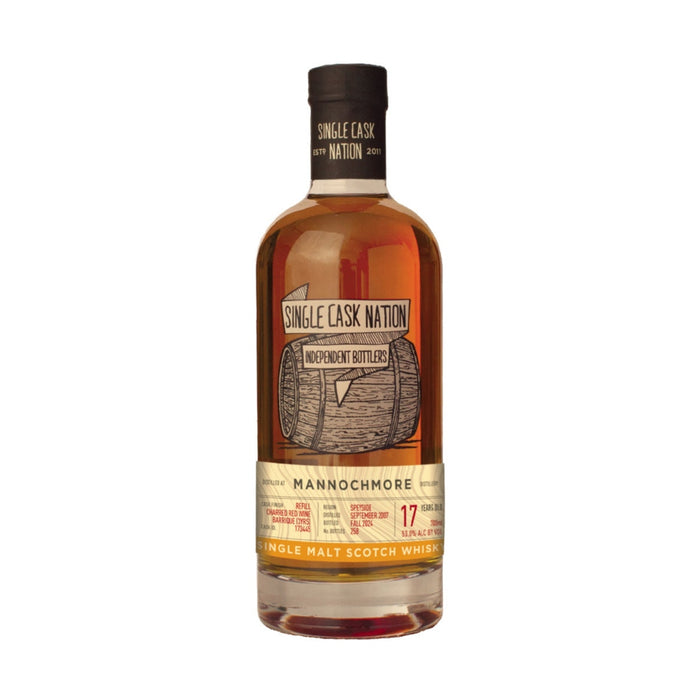 Single Cask Nation - 17 Year Old Mannochmore Single Malt Scotch Whisky 2007 - TIPXY
