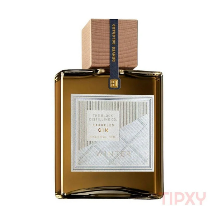 The Block Distilling Co - Winter Barreled Gin - TIPXY