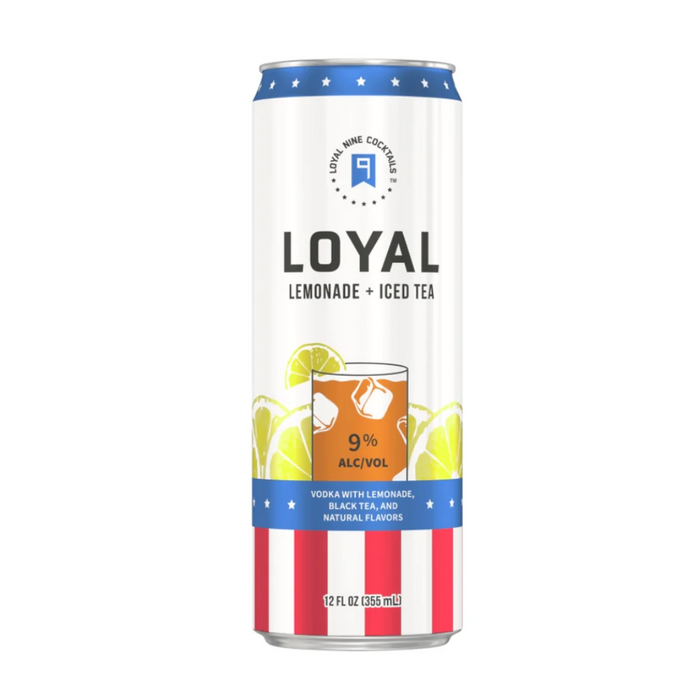 Loyal 9 - Vodka Lemonade + Ice Tea Iced Tea Ready to Serve Cocktail — TIPXY