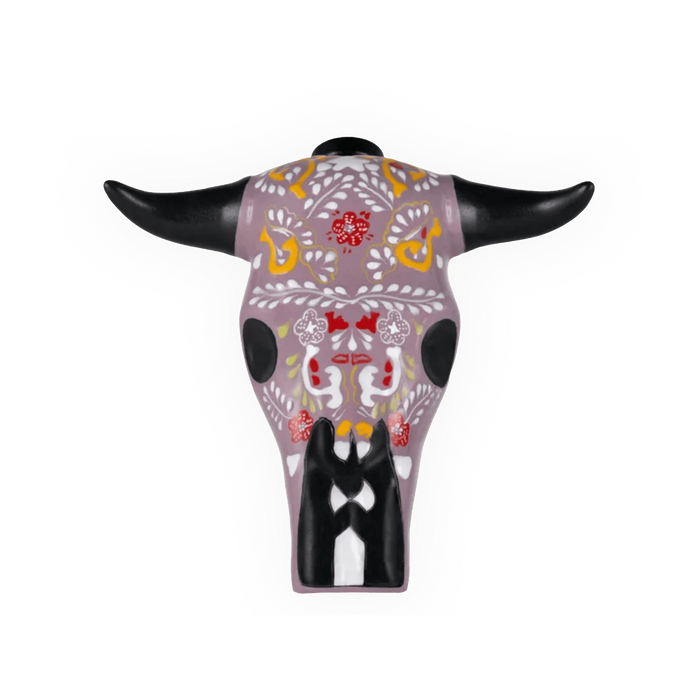 Los Azulejos - Trophy Head Horns Añejo Tequila (Purple) - TIPXY