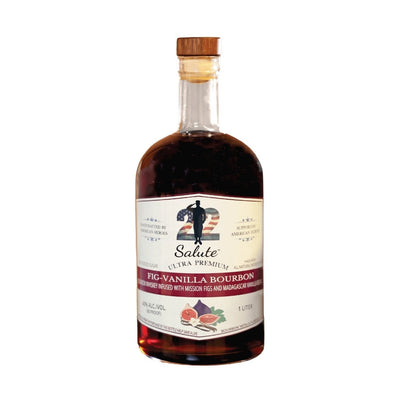 22 Salute - Fig-Vanilla Bourbon Whiskey 'With a Purpose'