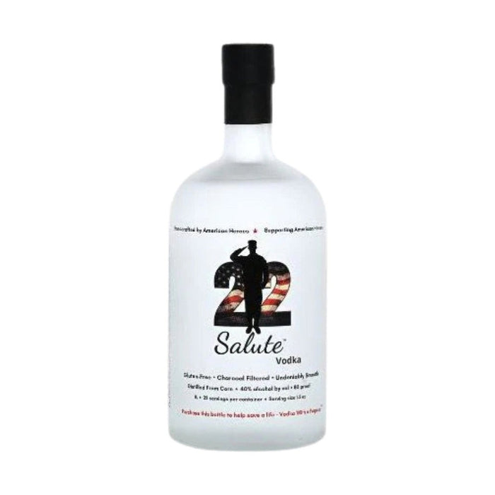 22 Salute - Vodka 'With a Purpose'