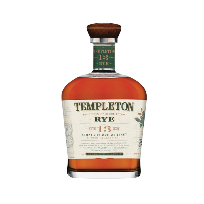 Templeton - Hidden Stash Collection 13 Year Old Straight Rye Whiskey - TIPXY