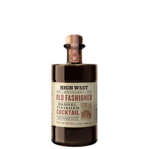 High West - Old Fashioned Barrel Finished Cocktail - TIPXY