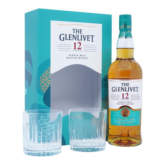 The Glenlivet 12 Year Old with Glass Set - TIPXY