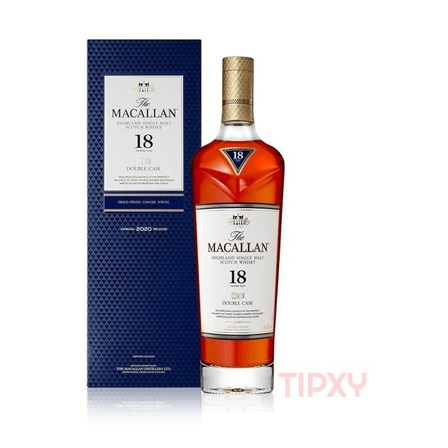 The Macallan - Double Cask 18 Year Single Malt Scotch - TIPXY