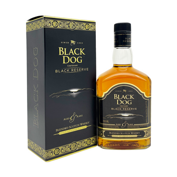 Black Dog - Black Reserve Aged and Rare Blended Scotch Whiskey - TIPXY