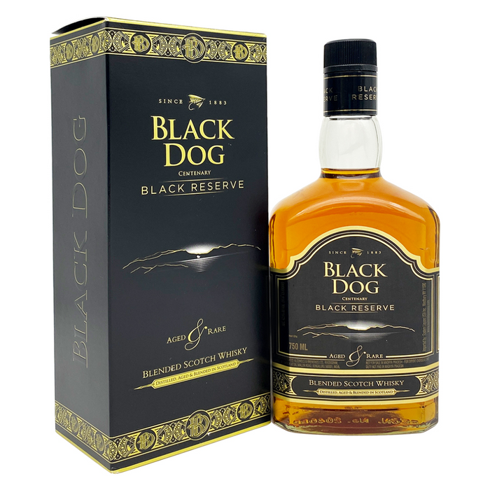 Black Dog - Black Reserve Aged and Rare Blended Scotch Whiskey