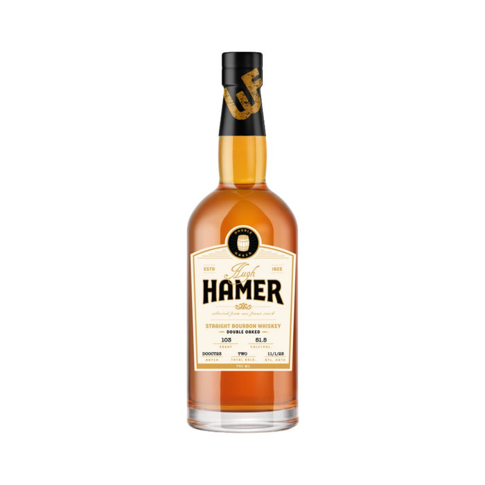 Old Hamer - Hugh Hamer Small Batch Double Oak Straight Bourbon Whiskey - TIPXY