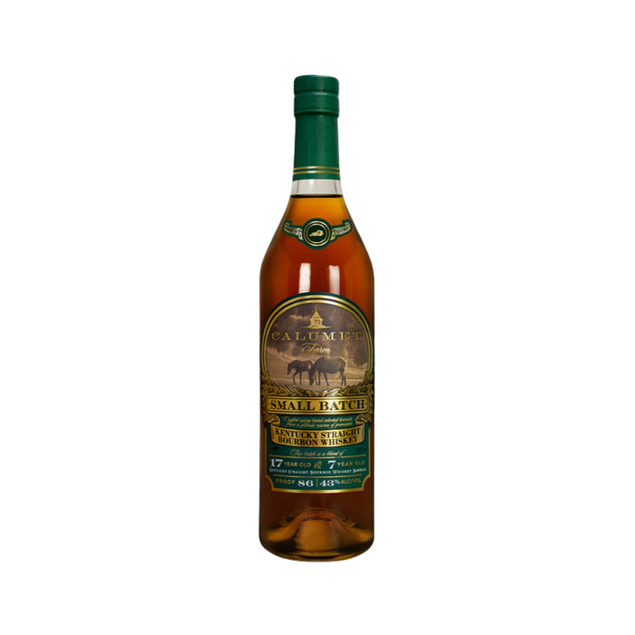 Calumet Farm - Small Batch Bourbon Whiskey (17 year old & 7 year old blend) - TIPXY