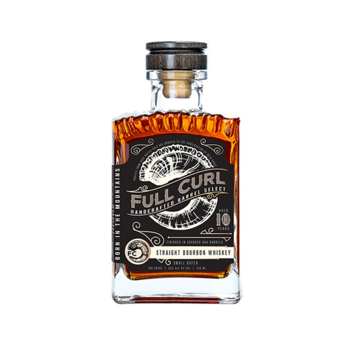 Full Curl - 10 Year Old Small Batch Straight Bourbon Whiskey - TIPXY