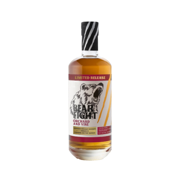 Bear Fight - Orchard And Vine Kentucky Straight Bourbon Whiskey Finished in Calvados and Port Barrels - TIPXY
