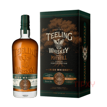 Teeling Whiskey - Single Pot Still Virgin Portuguese Oak Wonder of Wood Second Edition - TIPXY