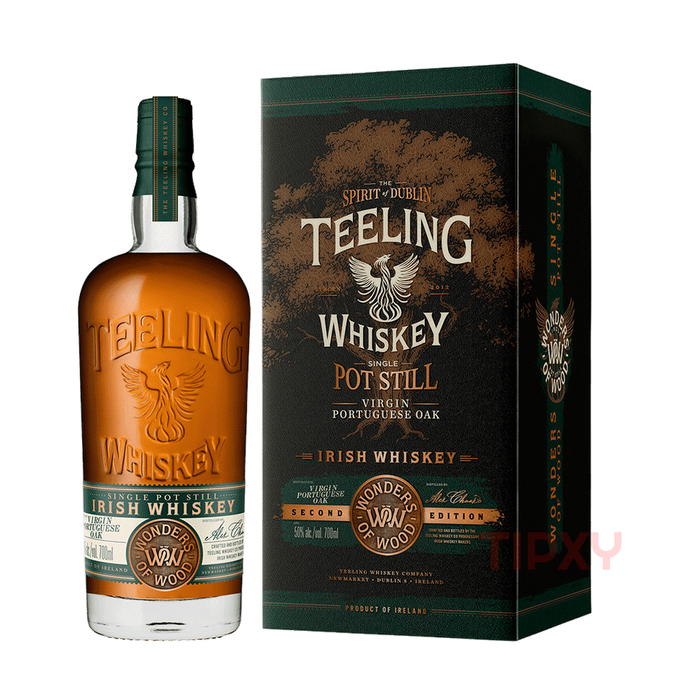 Teeling Whiskey - Single Pot Still Virgin Portuguese Oak Wonder of Wood Second Edition - TIPXY