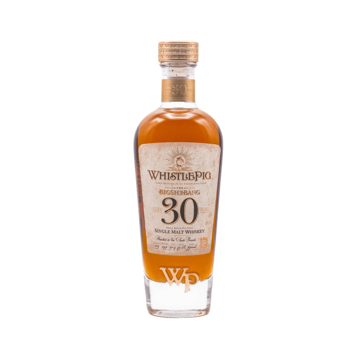 WhistlePig -  The BigSheBang Aged 30 Years Single Malt Whiskey - TIPXY