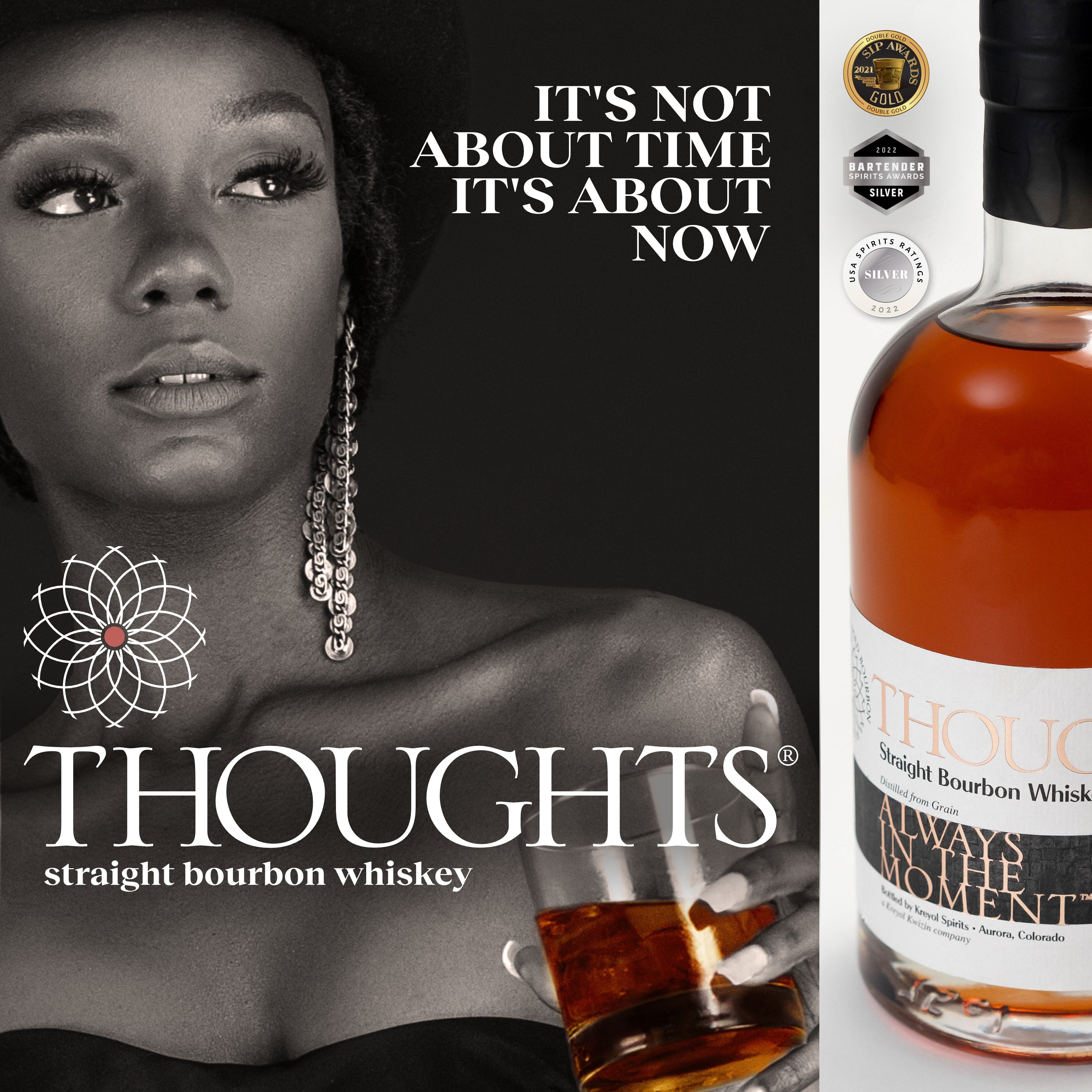 Kreyol Spirits - THOUGHTS Straight Bourbon Whiskey
