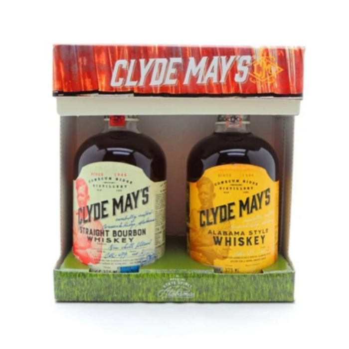 Clyde May's - Bourbon Whiskey Dual Gift Pack