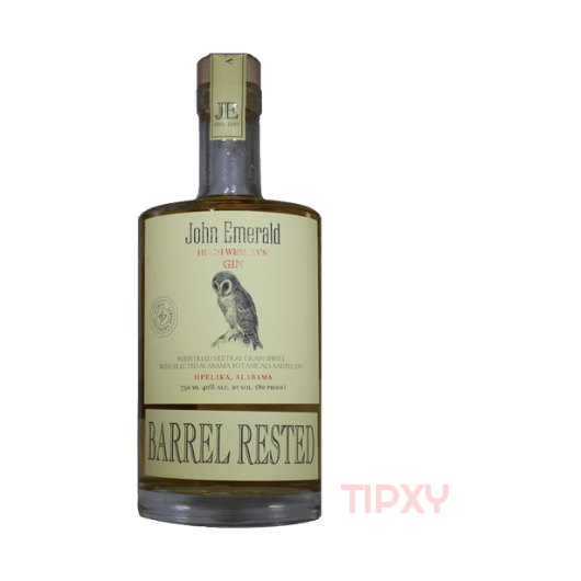 John Emerald Distilling Co. -  Hugh Wesley's Barrel Rested Gin - TIPXY