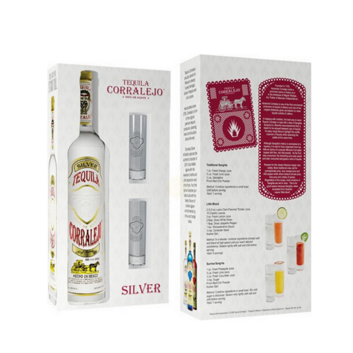 Corralejo - Tequila Blanco Gift-Set - TIPXY