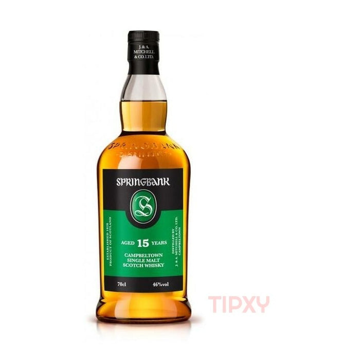 Springbank - 15 Year Old Campbeltown Single Malt Scotch Whiskey - TIPXY
