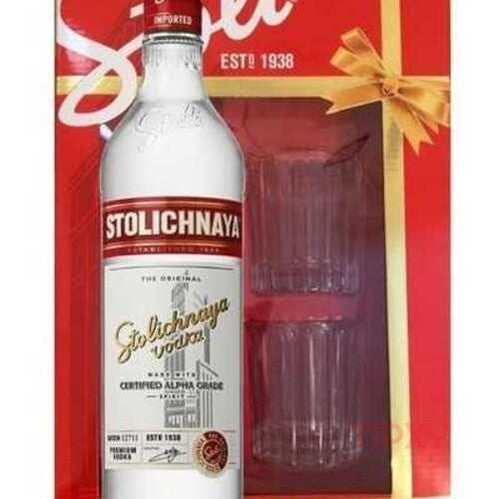 Stolichnaya - Vodka Gift Set - TIPXY