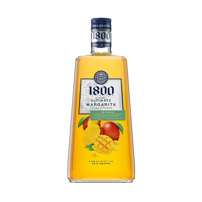 1800 - Ultimate Mango Margarita Ready to Serve Cocktail - TIPXY