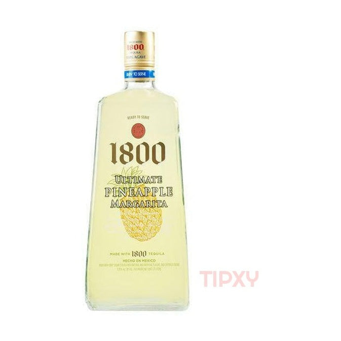 1800 - Ultimate Pineapple Margarita Ready to Serve Cocktail - TIPXY