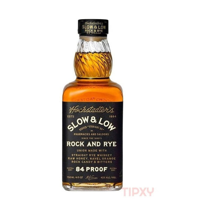 Hochstadters Slow and Low Rock and Rye 84 proof  Straight Rye Whiskey - TIPXY
