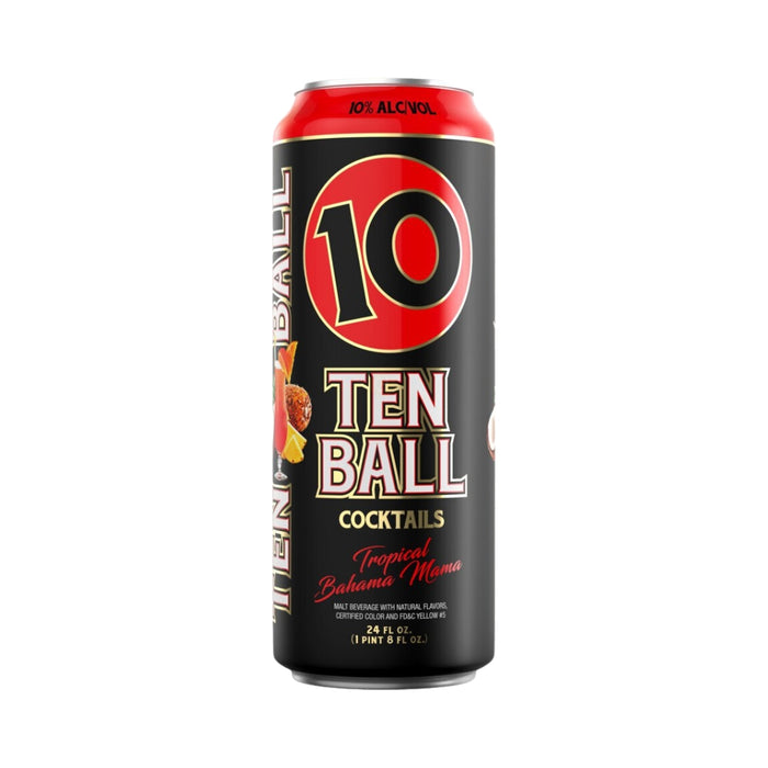 Ten Ball - Tropical Bahama Mama Ready to Drink Cocktail - TIPXY