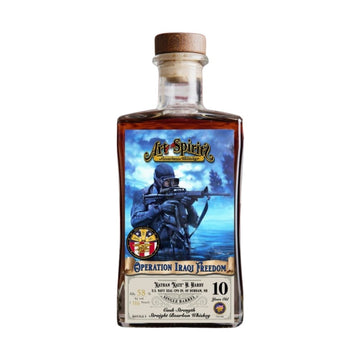 Art of the Spirits - Frogman 10 Year Single Barrel Straight Bourbon Whiskey CPO Nathan "Nate" H. Hardy Commemorative Edition - TIPXY