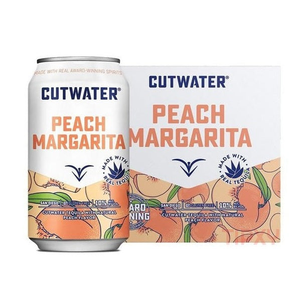 Cutwater Peach Margarita (4 cans) - TIPXY