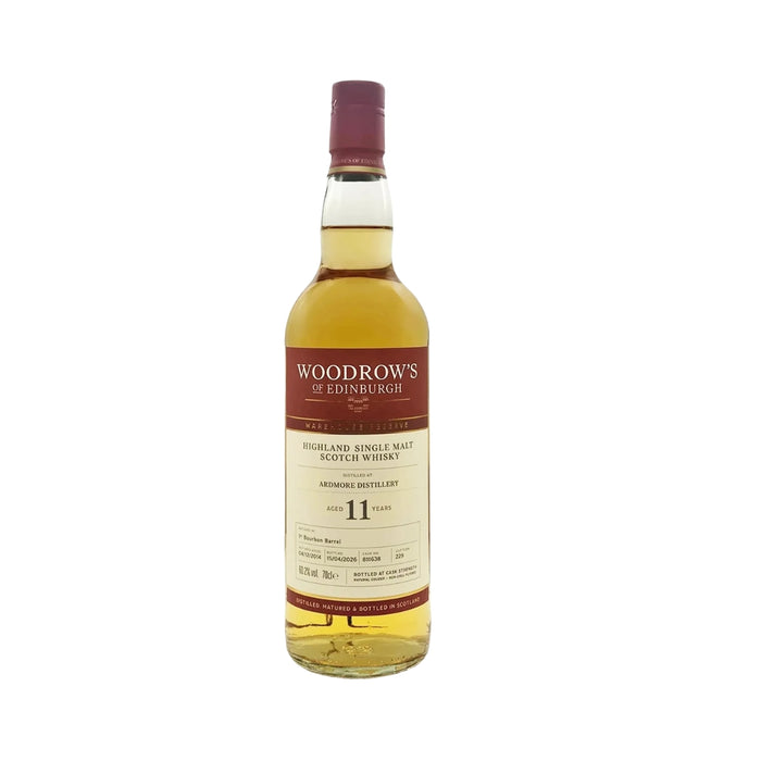Woodrow’s of Edinburgh – Ardmore 11 Year Old Single Malt Scotch Whisky
