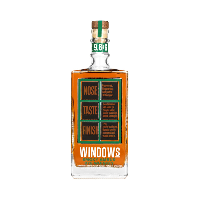 Windows Distillery - Smoky Ambur Rye Whiskey - TIPXY