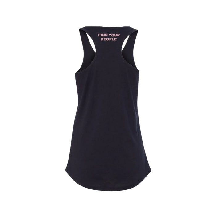 Subourbon Life - Ladies' Black Racerback Tank Top - TIPXY