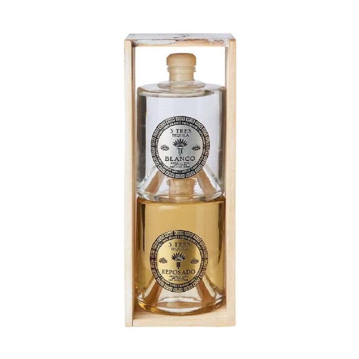 3 Tres - Tequila Stack Duo Blanco & Reposado