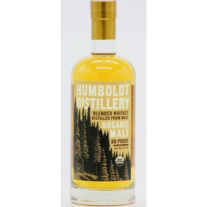 Humboldt Distillery - Blended Whiskey Distilled From Malt Organic  Malt - TIPXY