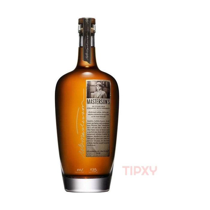 10 Year Old Straight Rye Whiskey - TIPXY