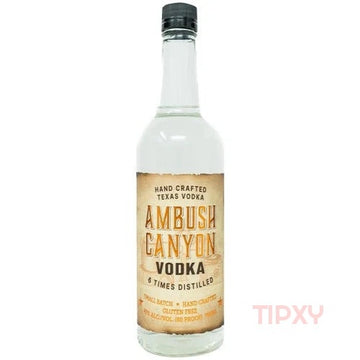 Ambush Canyon - Small Batch Vodka - TIPXY
