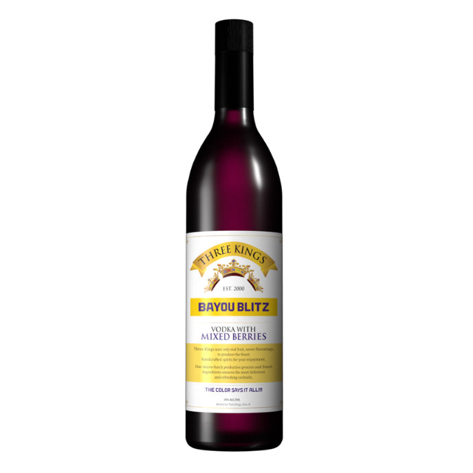 Three Kings – Bayou Blitz Vodka with Mixed Berries - TIPXY