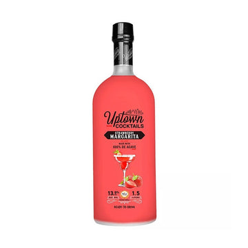 Uptown Cocktails - Strawberry Margarita made with 100% De Agave Wine Ready to Serve - TIPXY