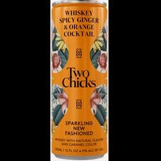 TWO CHICKS - Two Chicks Whiskey Spicy Ginger & Orange Cocktail - TIPXY