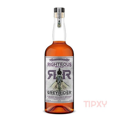 Righteous Road - GREYRIDER® Straight Bourbon Whiskey - Finished with Righteous Seven® Soaked Oak Staves