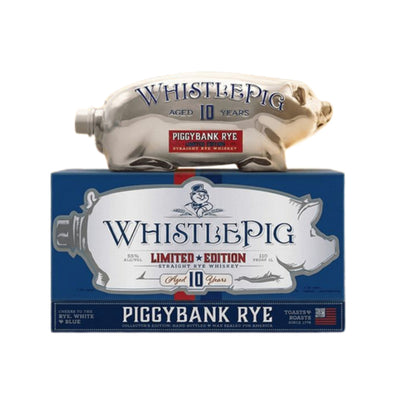 WhistlePig - 10 Year Limited Edition Rye White and Blue PiggyBank Straight Rye Whiskey